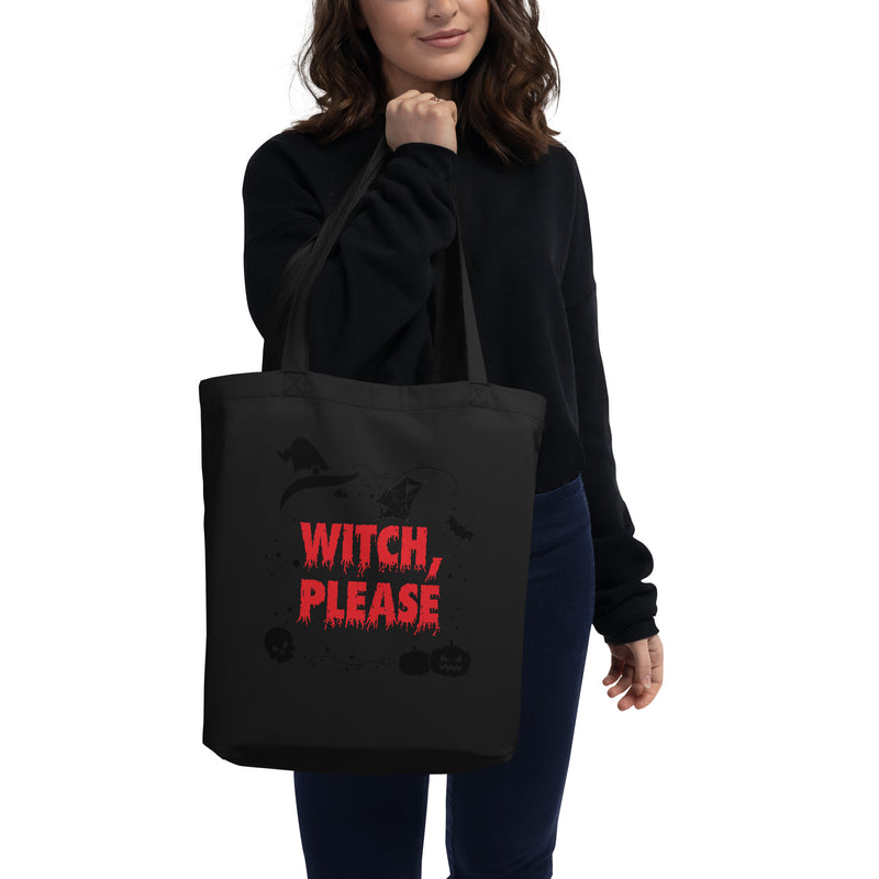 Witch Please Halloween Graphic Eco Tote Bag