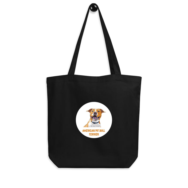 American Pitbull Terrier Graphic Eco Tote Bag