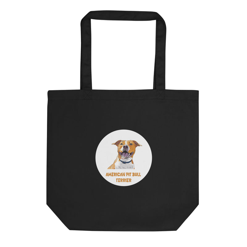 American Pitbull Terrier Graphic Eco Tote Bag