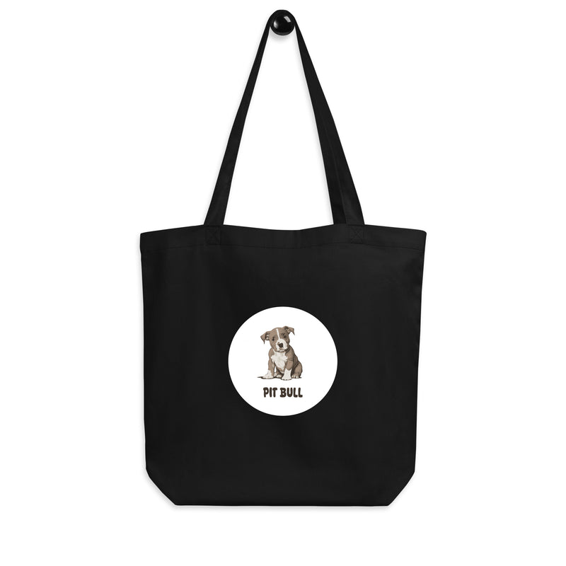 Pitbull Graphic Eco Tote Bag