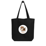 Pomeranian Graphic Eco Tote Bag