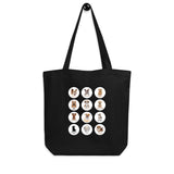 Dogs Collage Graphic Design Eco Tote Bag