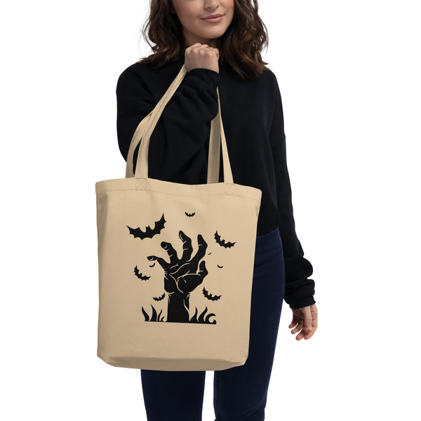 The Hand Halloween Graphic Eco Tote Bag