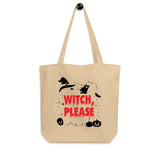 Witch Please Halloween Graphic Eco Tote Bag