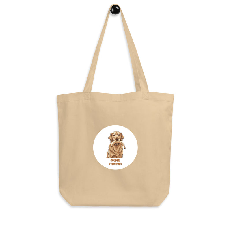 Golden Retriever Graphic Eco Tote Bag