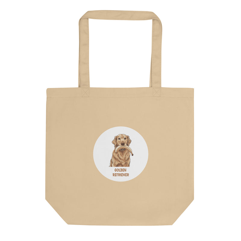 Golden Retriever Graphic Eco Tote Bag