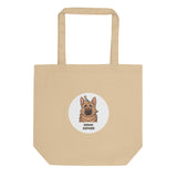 German Shepherd Graphic Eco Tote Bag