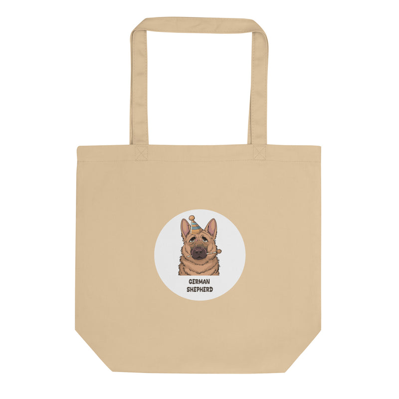 German Shepherd Graphic Eco Tote Bag