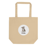 Pitbull Graphic Eco Tote Bag