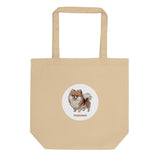 Pomeranian Graphic Eco Tote Bag