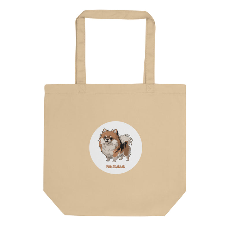 Pomeranian Graphic Eco Tote Bag