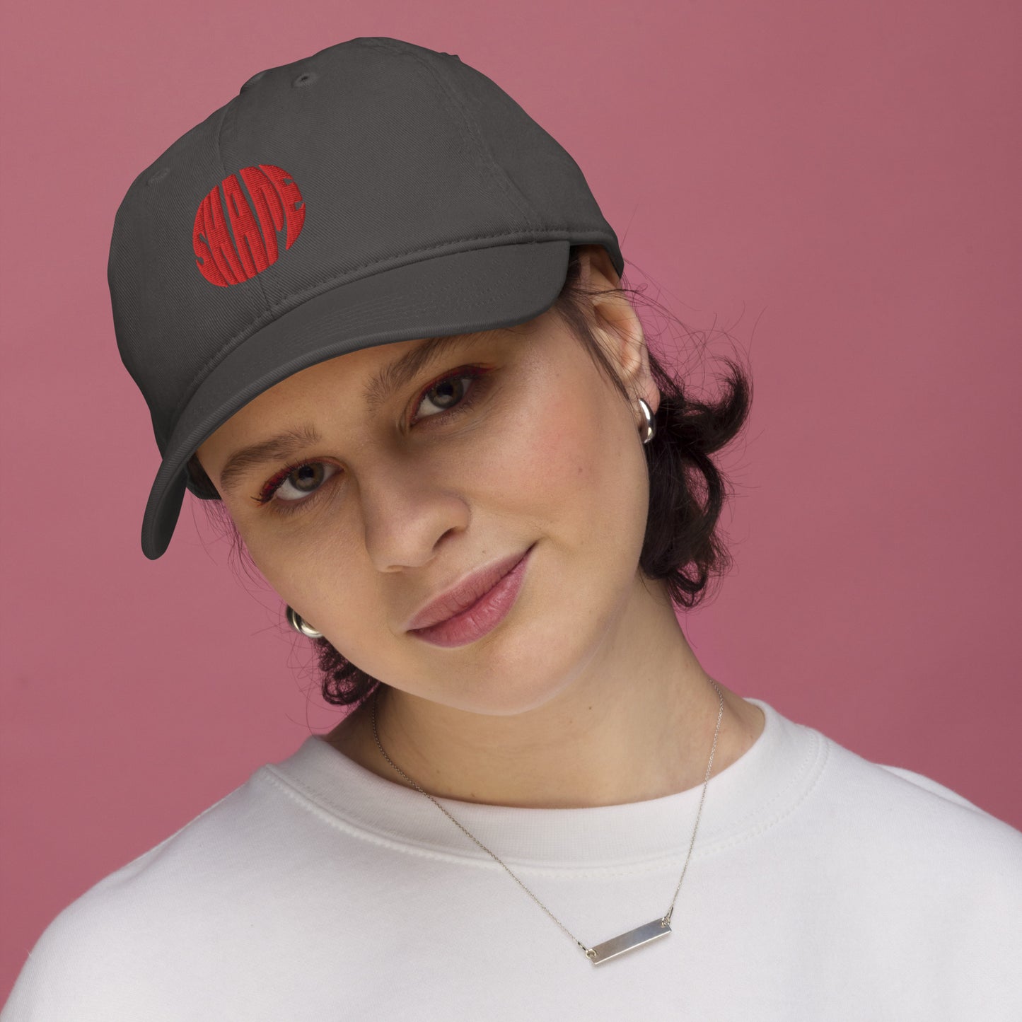 Shape Typography Graphic Organic Dad Hat