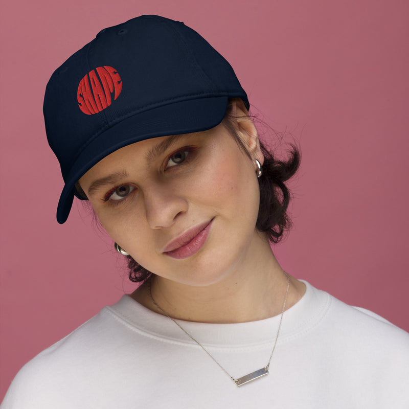 Shape Typography Graphic Organic Dad Hat