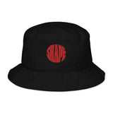 Shape Typography Graphic Organic Bucket Hat