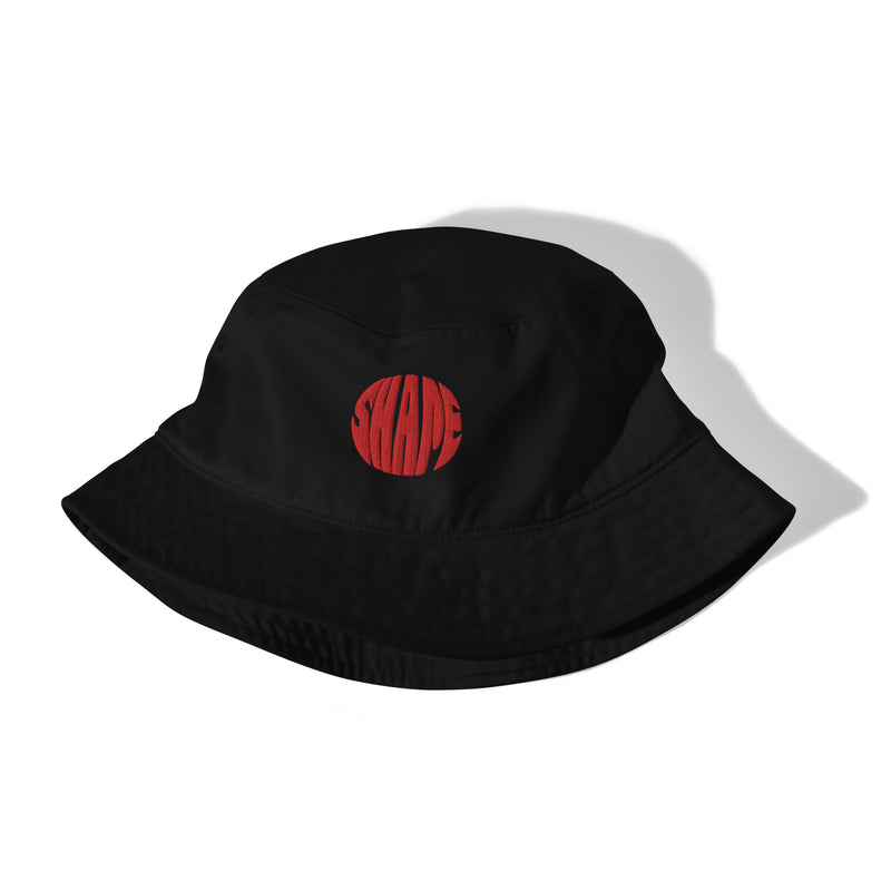 Shape Typography Graphic Organic Bucket Hat