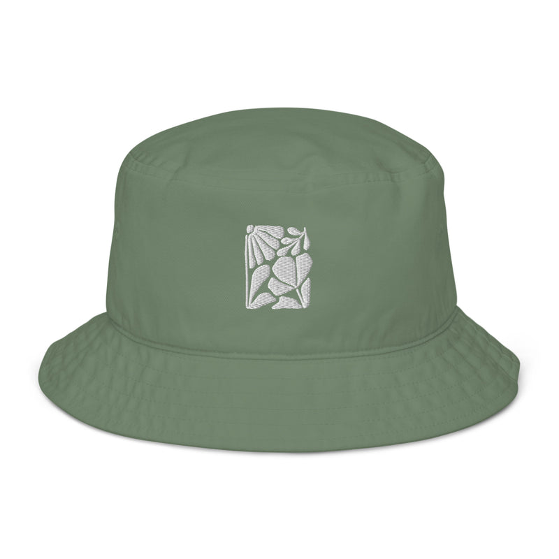 Abstract Leaf Graphic Organic Bucket Hat