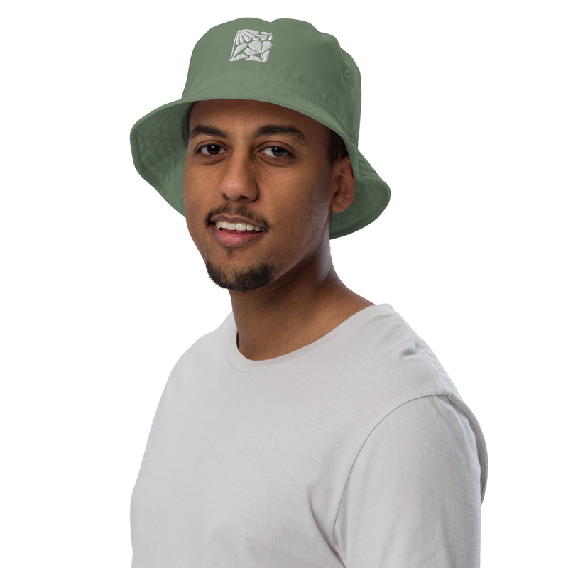 Abstract Leaf Graphic Organic Bucket Hat