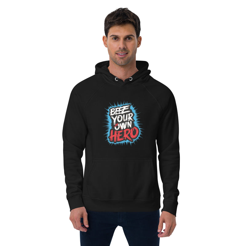 Typography Hoodie(Black)