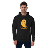 Can I Scare You Halloween Graphic Men Eco Raglan Hoodie