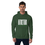 Stretch Typography Graphic Men Eco Raglan Hoodie