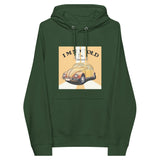 I'm Not Old, I'm Classic Vintage Graphic Men Eco Raglan Hoodie