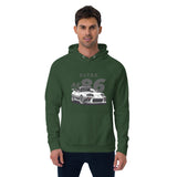 Bottle Green Vintage Graphic Hoodie