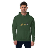 Men's Graphic Hoodie(Bottle Green)