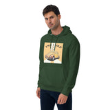 I'm Not Old, I'm Classic Vintage Graphic Men Eco Raglan Hoodie