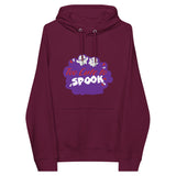 Too Cute To Spook Halloween Graphic Women Eco Raglan Hoodie