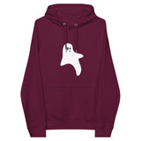 Ghost Halloween Graphic Men Eco Raglan Hoodie