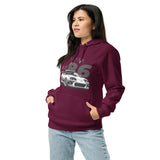 Supraa AE 86 Vintage Graphic Women Eco Raglan Hoodie