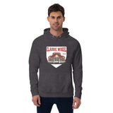 Classic Wheel Vintage Graphic Men Eco Raglan Hoodie