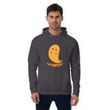 Can I Scare You Halloween Graphic Men Eco Raglan Hoodie