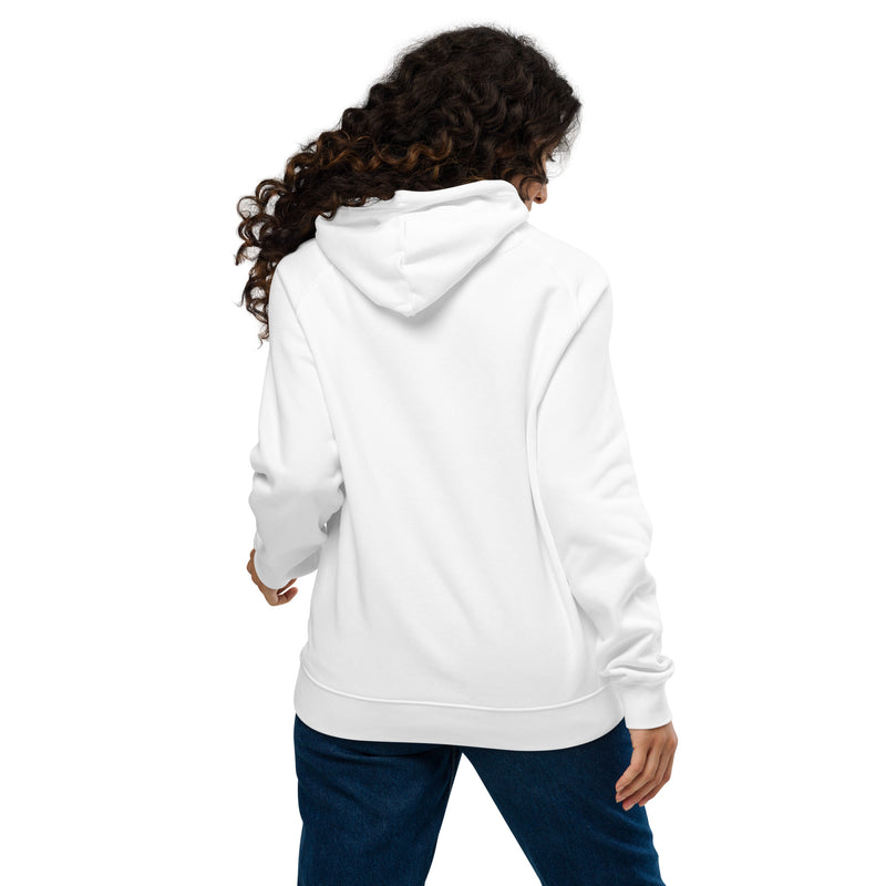 Surfing Point Vintage Graphic Women Eco Raglan Hoodie