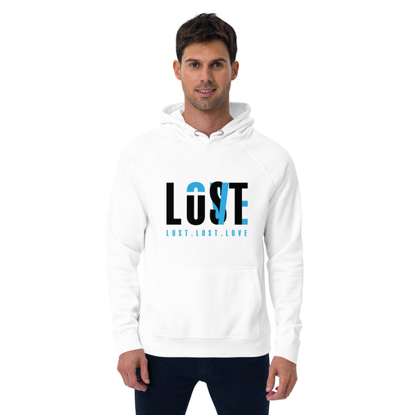 L3 Typography Graphic Men Eco Raglan Hoodie