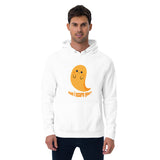 Can I Scare You Halloween Graphic Men Eco Raglan Hoodie