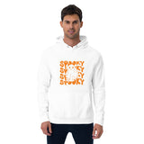 Spooky Halloween Graphic Men Eco Raglan Hoodie