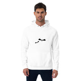 Bats Halloween Graphic Men Eco Raglan Hoodie