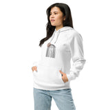 Abstract Lines Graphic Women Eco Raglan Hoodie