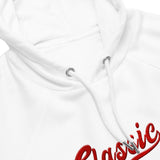 Classic Vintage Graphic Women Eco Raglan Hoodie