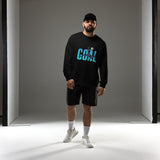 Goal Typography Graphic Men Organic Sweatshirt