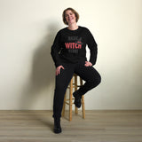 Basic Witch Alert Halloween Graphic Women Organic Sweatshirt