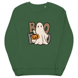 Boo Halloween Graphic Men Organic Sweatshirt