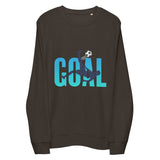 Goal Typography Graphic Women Organic Sweatshirt