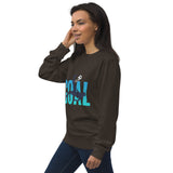 Goal Typography Graphic Women Organic Sweatshirt