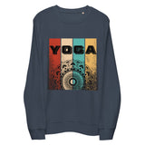 Yoga Typography Graphic Women Organic Sweatshirt