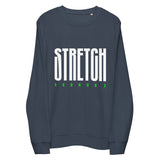 Stretch Typography Graphic Men Organic Sweatshirt