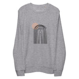 Abstract Lines Graphic Women Organic Sweatshirt