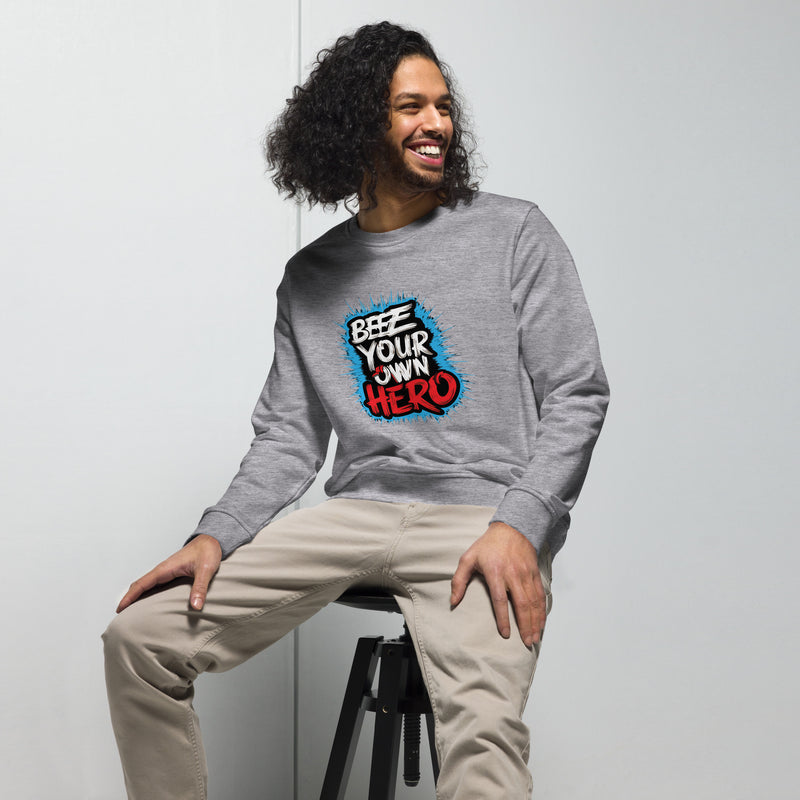 Men's Organic Sweatshirt(Grey Melange)