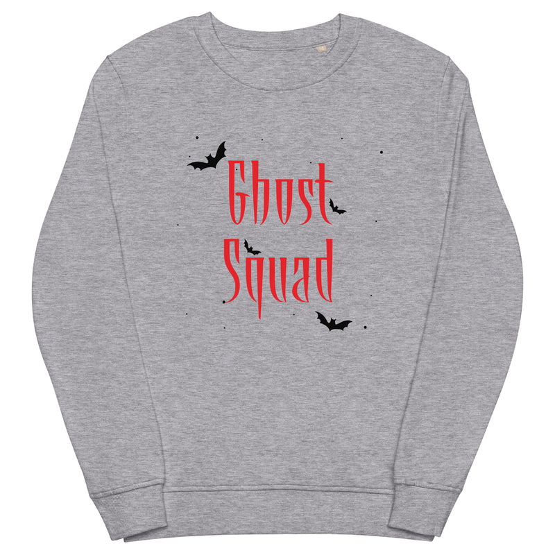 Ghost Squad Halloween Graphic Men Organic Sweatshirt